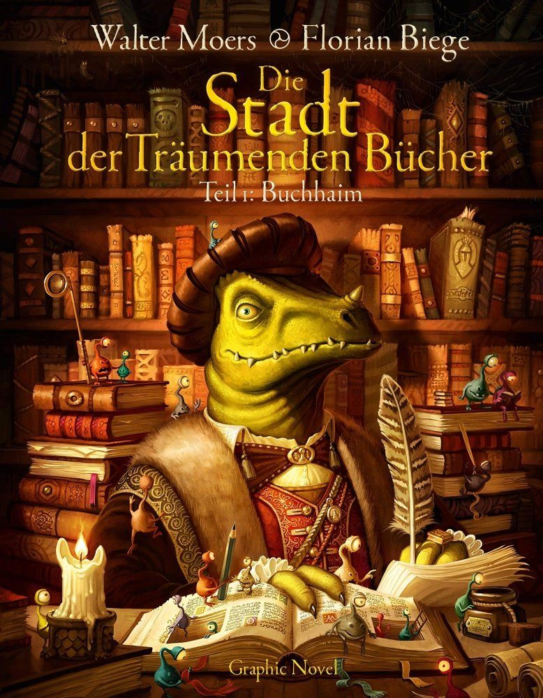 Die Stadt der Träumenden Bücher 1 Cover von Florian Biege