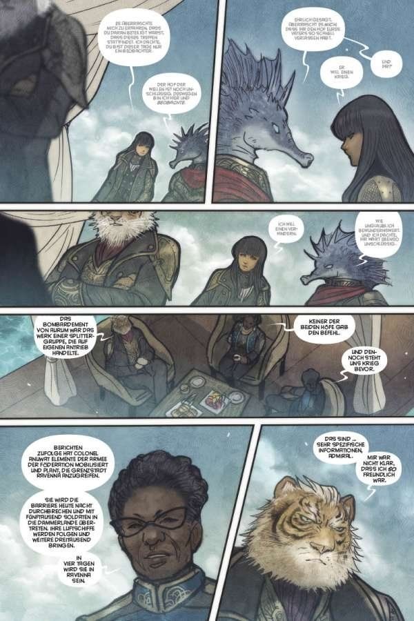 Monstress 5 Beispielseite von Takeda Sana