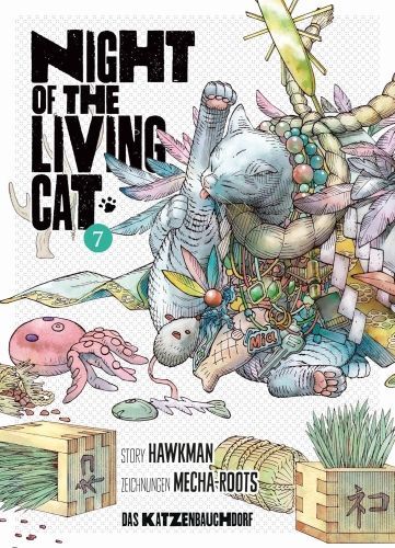 Night of the Living Cat Bd. 7 Cover von Mecha-Roots