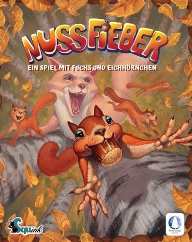 Nussfieber - Ein Spiel mit Fuchs und Eichhörnchen Cover von Stephen Nickel
