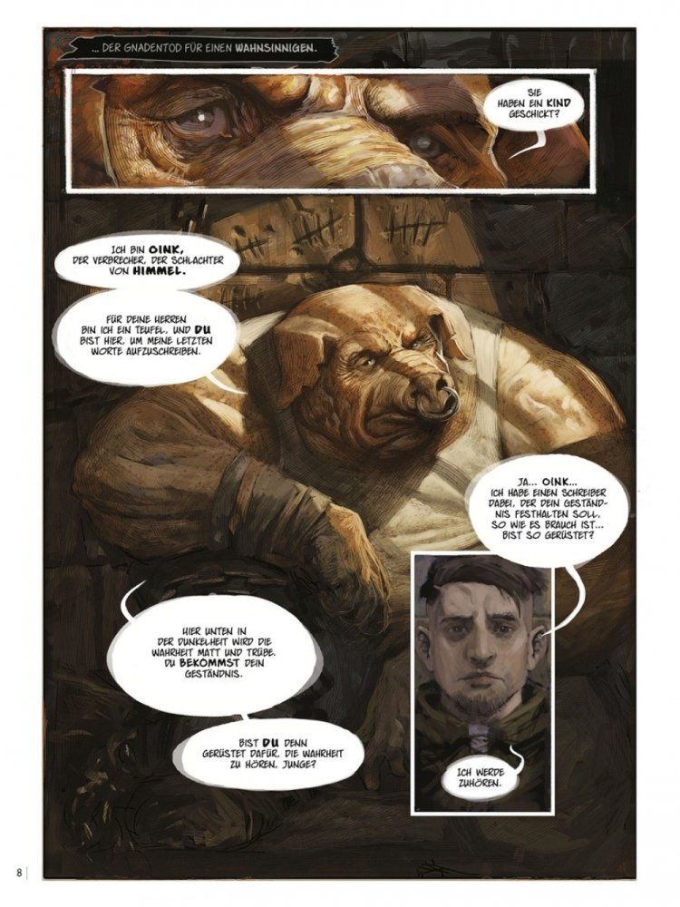 OINK Beispielseite von John Mueller