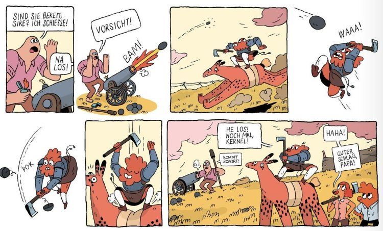 Pimo & Rex Beispielseite von Thomas Wellmann