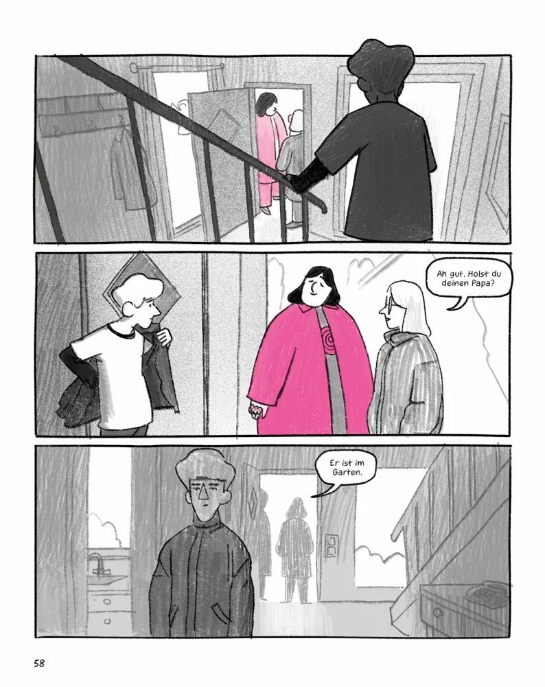 Pinke Monster Beispielseite von Claus Daniel Herrmann