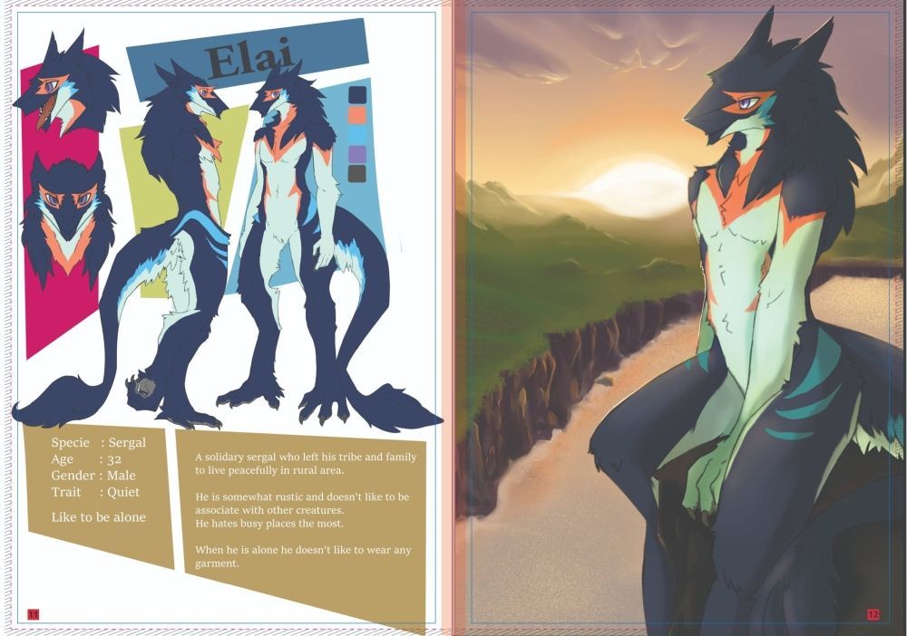 Project Animus Sample Page by Redyth