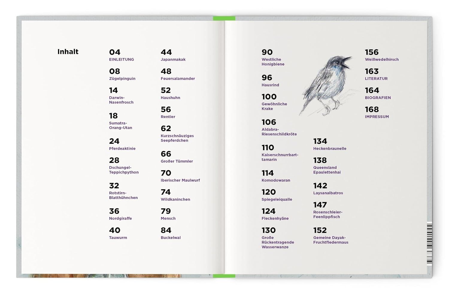 Queere Tiere Inhaltsverzeichnis