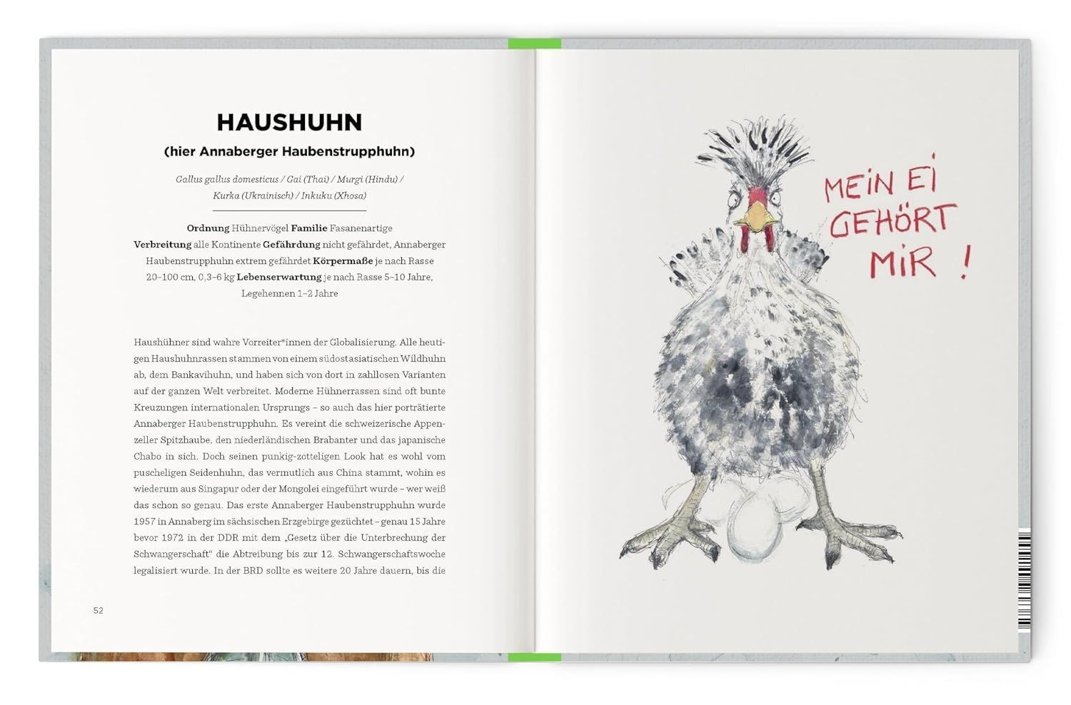 Queere Tiere Beispielseiten von Magda Wystub + Justin Time