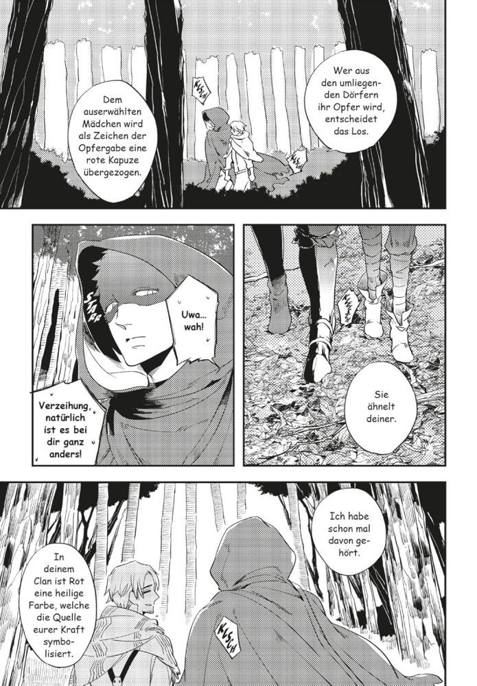 Red Hood Beispielseite von Haji