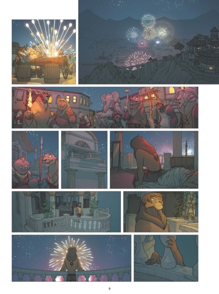 Das Reich ohne Namen 2. Erster Akt Beispielseite von Redec & Lou