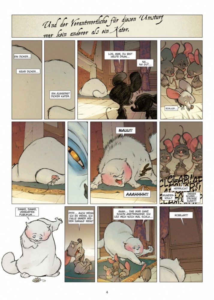 Robilar - Der gestiefelte Kater 1 Beispielseite von Sylvain Guinebaud