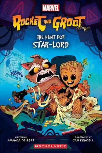 Cover Rocket and Groot Hunt for Star-Lord