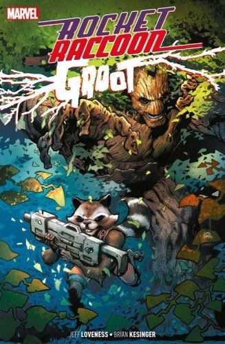 Cover Rocket Raccoon & Groot