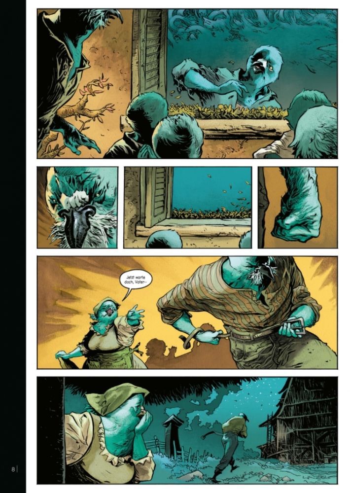 The Sacrificers 1 Beispielseite von Max Fiumara