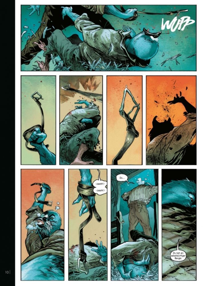 The Sacrificers 1 Beispielseite von Max Fiumara