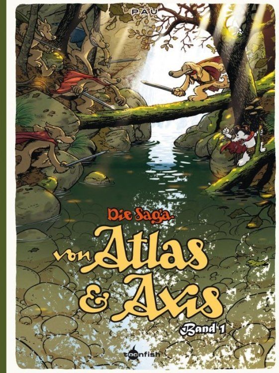 Die Saga von Atlas und Axis 1 Cover von Pau