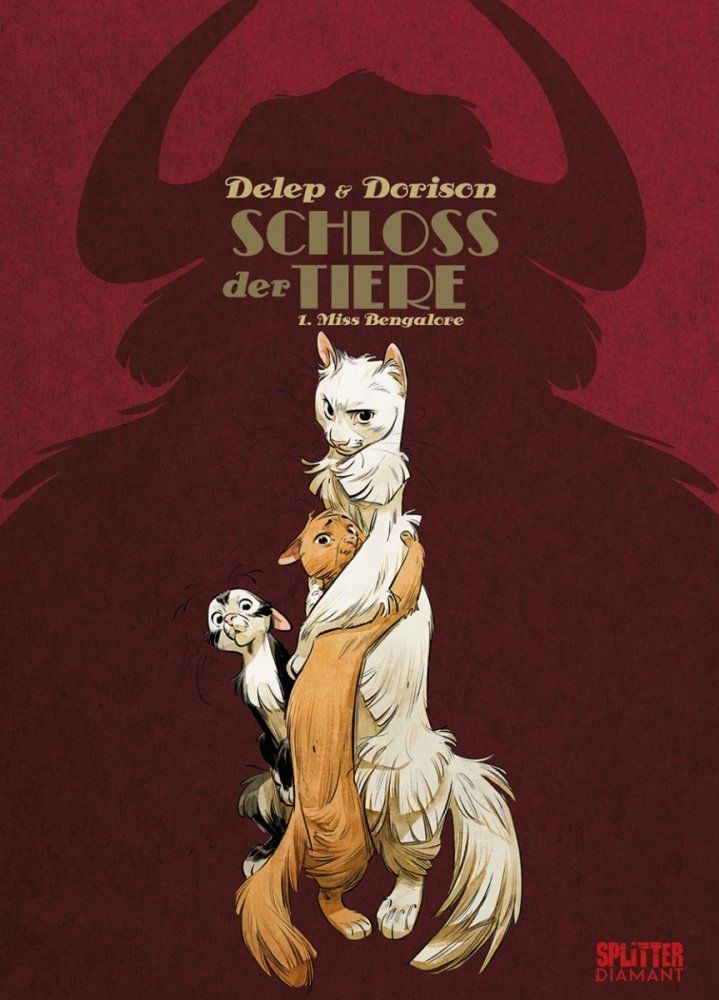 Schloss der Tiere 1 Vorzugsausgabe Cover von Félix Delep
