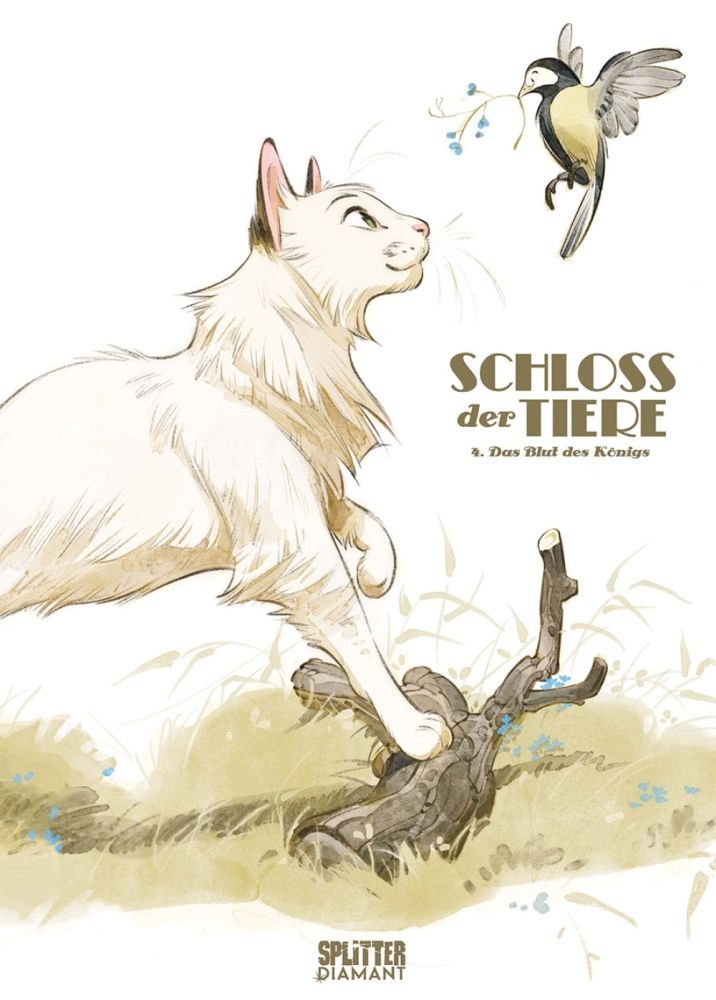 Schloss der Tiere 4 Vorzugsausgabe Cover von Félix Delep