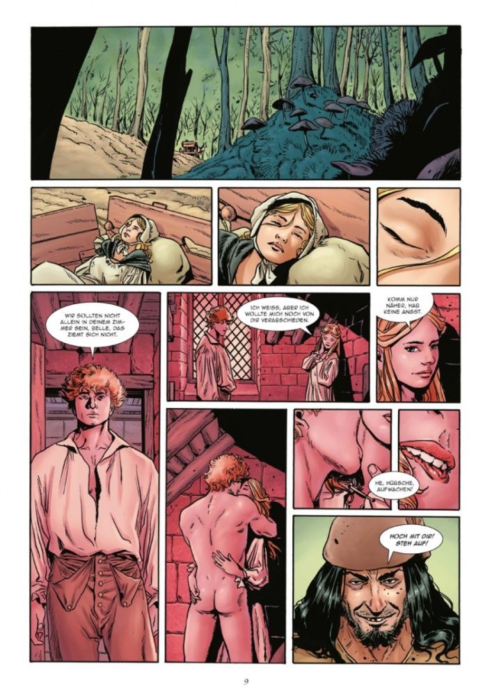 Die Schöne und das Biest Beispielseite von Trif