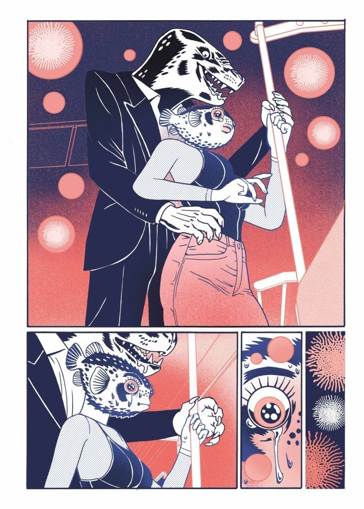 Silence #6 Sample Page by Ive Senkowski