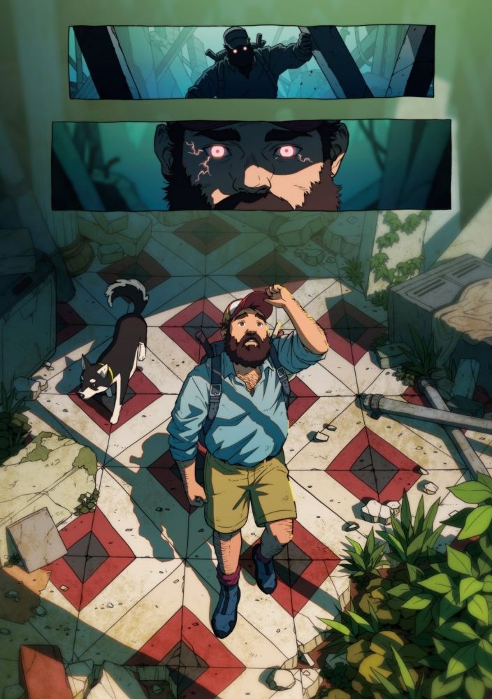 Silence 1+2 Beispielseite von Isago Fukuda