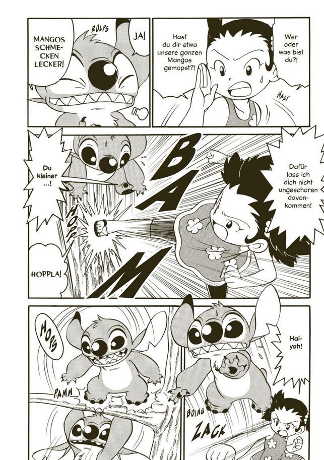 Stitch! Best Friends Forever! Beispielseite von Asada Miho