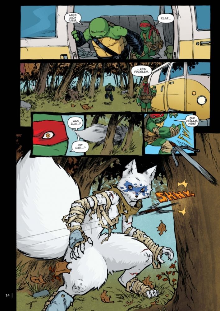 TMNT Splitter Collection 04 Beispielseite