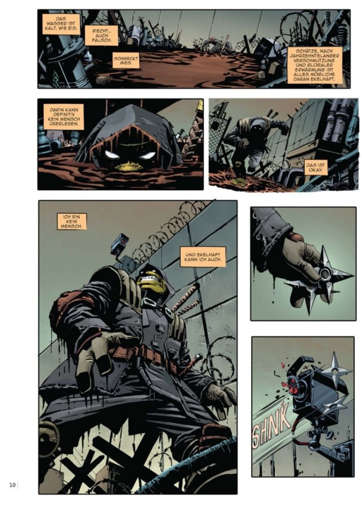 Teenage Mutant Ninja Turtles: The Last Ronin Beispielseite