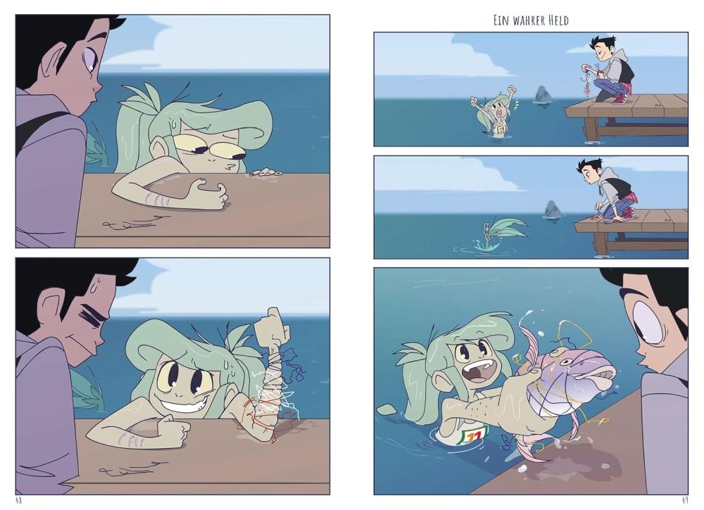 The Little Trashmaid Beispielseiten von s0s2