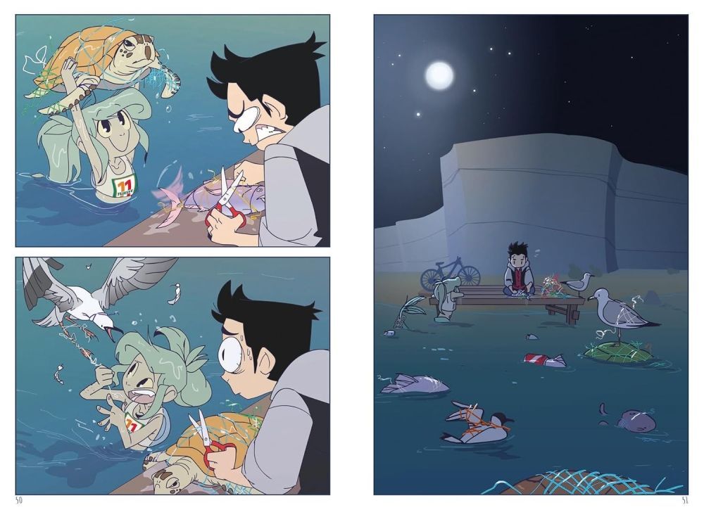 The Little Trashmaid Beispielseiten von s0s2