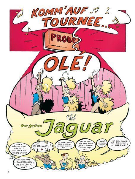 Damian & Alexander Der Grüne Jaguar Probeseite von Thilo Krapp