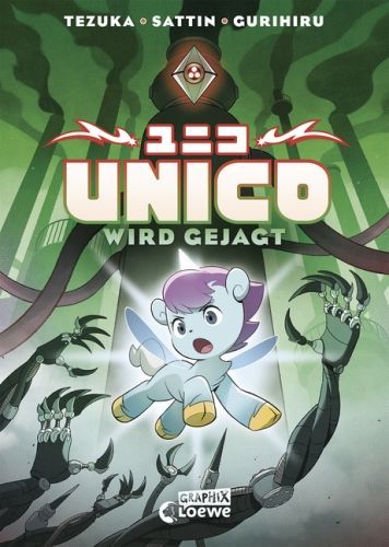 Unico wird gejagt (Band 2) Cover von Gurihiru