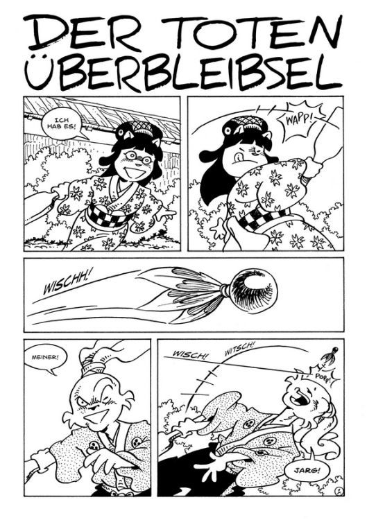 Usagi Yojimbo Band 23 Beispielseite von Stan Sakai