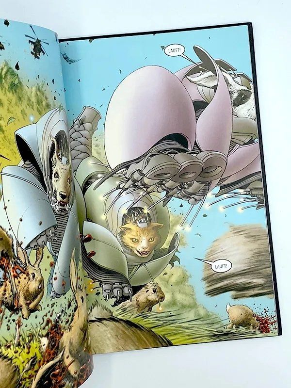 WE3 Beispielseite von Frank Quitely