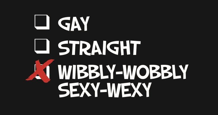 Sticker Wibbly-Wobbly Sexy-Wexy
