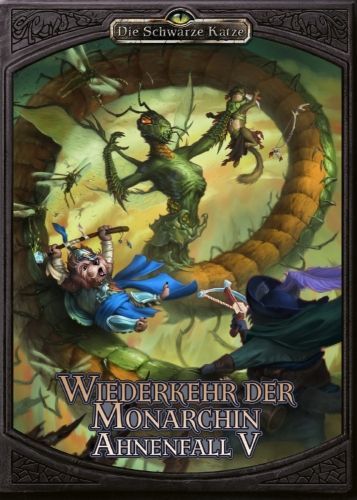 Die Schwarze Katze – Wiederkehr der Monarchin: Ahnenfall 5 Cover von Nadine