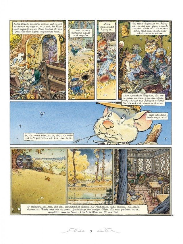 Der Wind in den Dünen Beispielseite von Michel Plessix