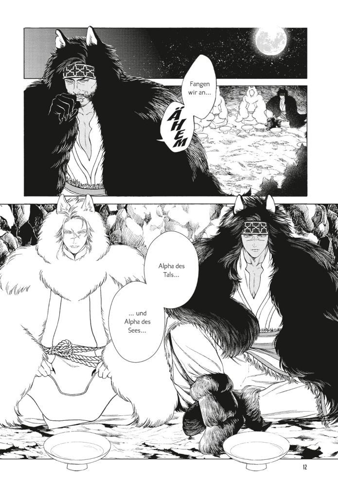 Wolf Pack Beispielseite von Billy Balibally