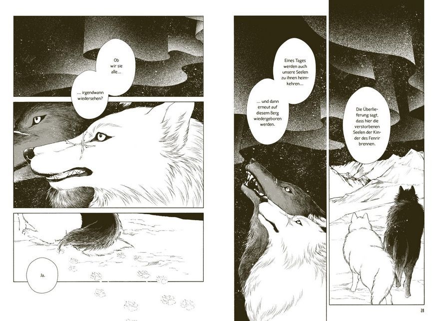 Wolf Pack Beispielseite von Billy Balibally