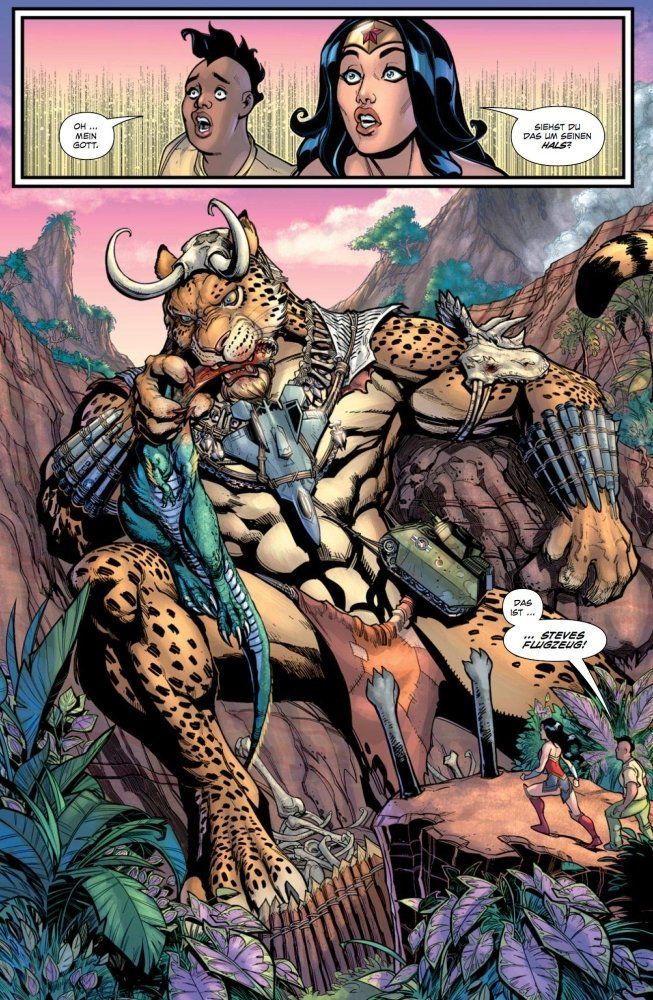 Wonder Woman - Verschollen Beispielseite