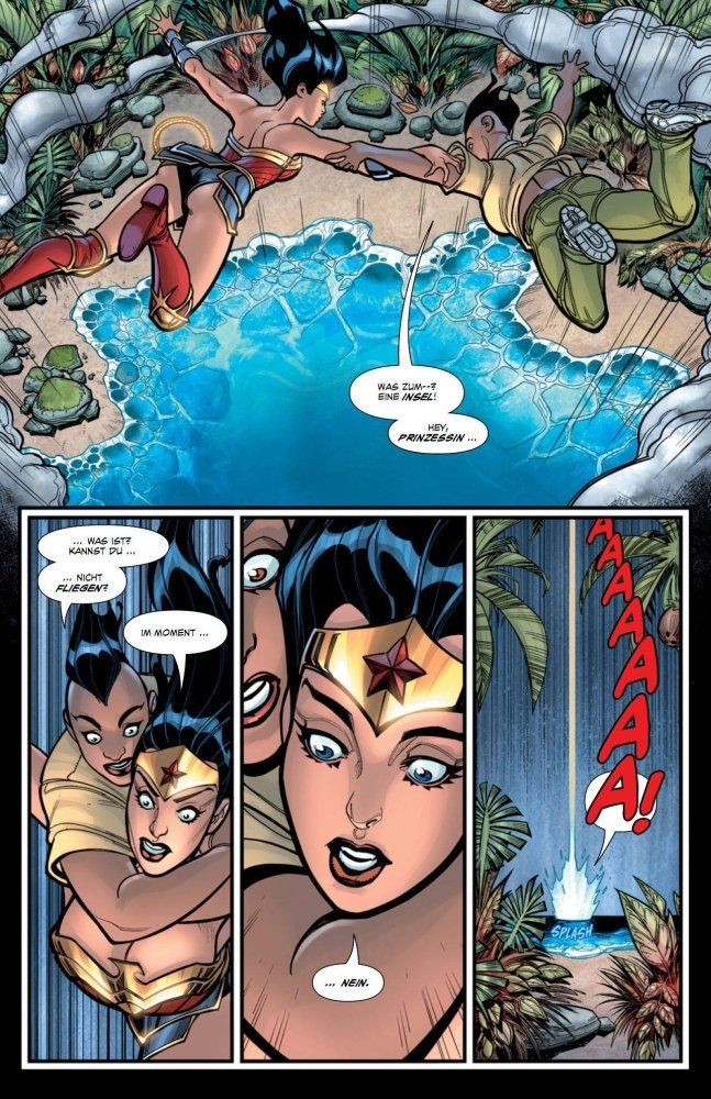 Wonder Woman - Verschollen Beispielseite