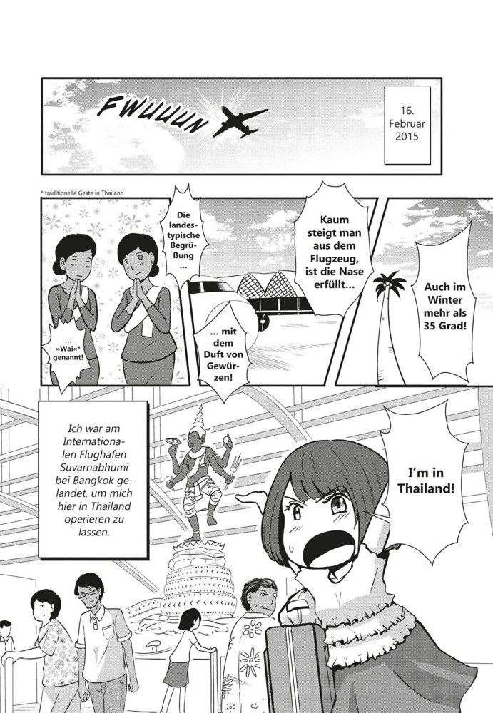 Yunas Reise zum Ich Beispielseite von Hirasawa Yuna