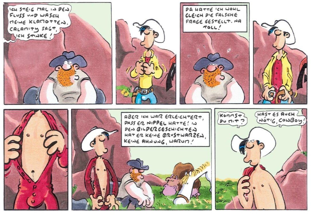 Zarter Schmelz Beispielseite von Ralf König