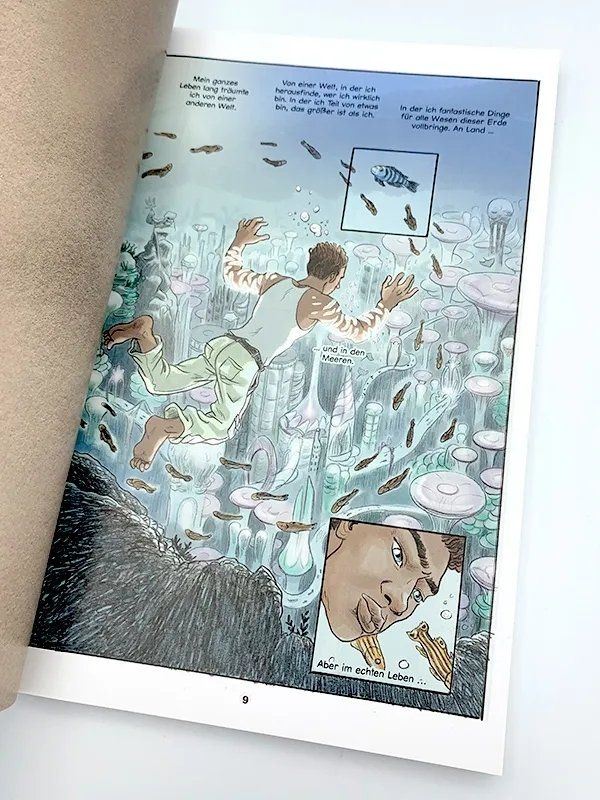 Zeig mir das Meer Beispielseite von Julie Maroh