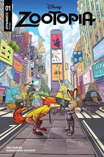 Zootopia Vol. 1 Cover by Alessandro Ranaldi