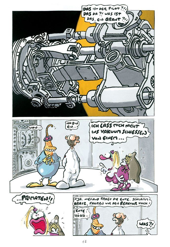 Barry Hoden Beispielseite von Ralf König