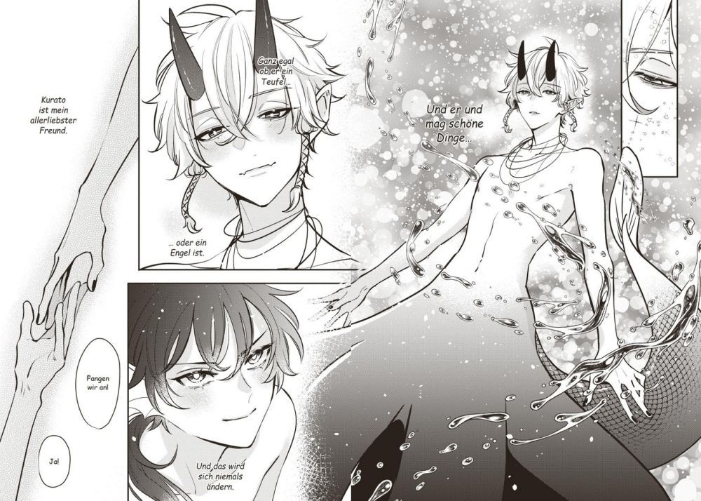 Der Meermann, der Prinz und der lügende Dämon 1 Beispielseiten von Tokishiba