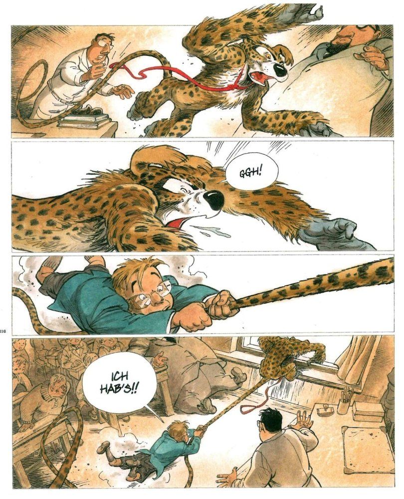 Marsupilami - Die Bestie Beispielseite von Frank Pé