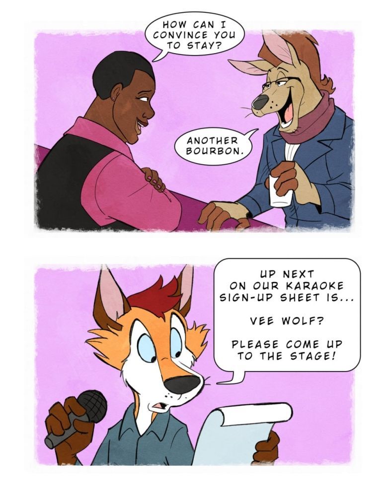 Howls in the Limelight Volume 1 Sample Page by Ye Aung