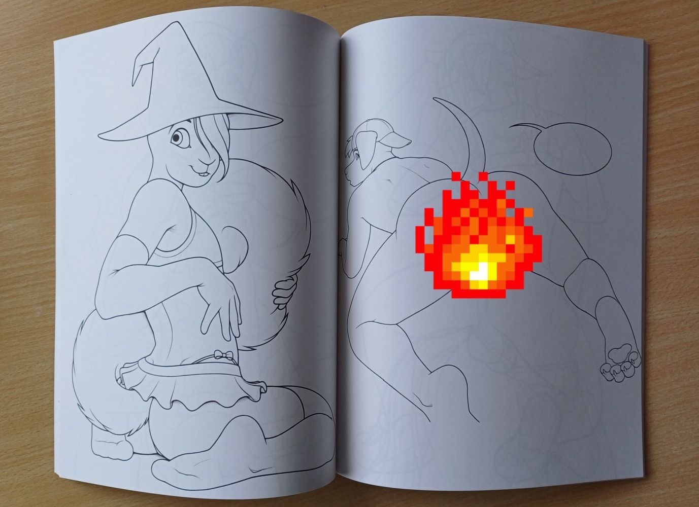 SigmaX Adult Coloring Book Sample Pages