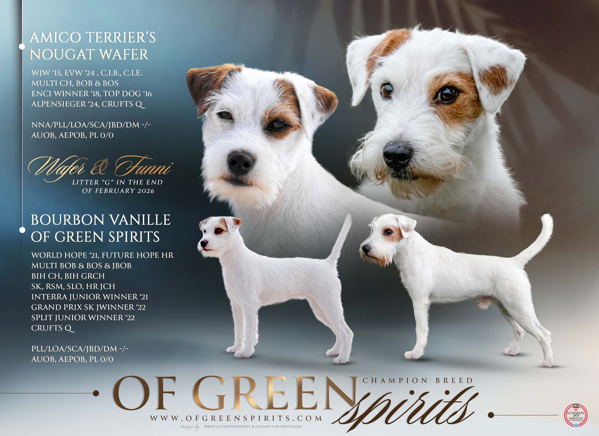 Wurfankündigung von Of Green Spirits