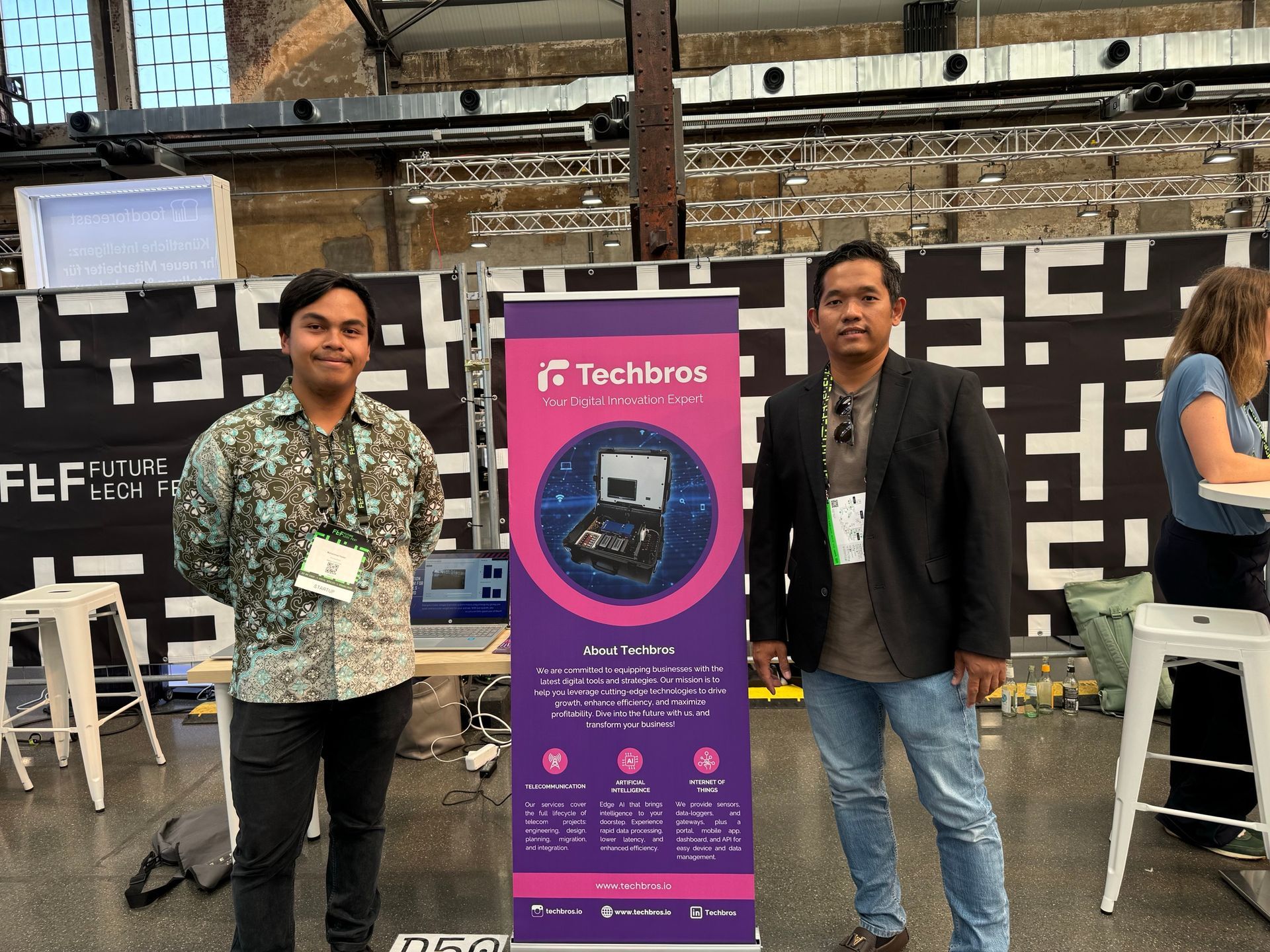 Techbros Exhibits at Future Tech Fest 2024, Germany’s Largest B2B Expo